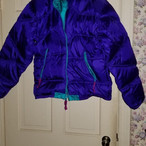 COPY - Woolrich 100% Down Coat Reversible Size M